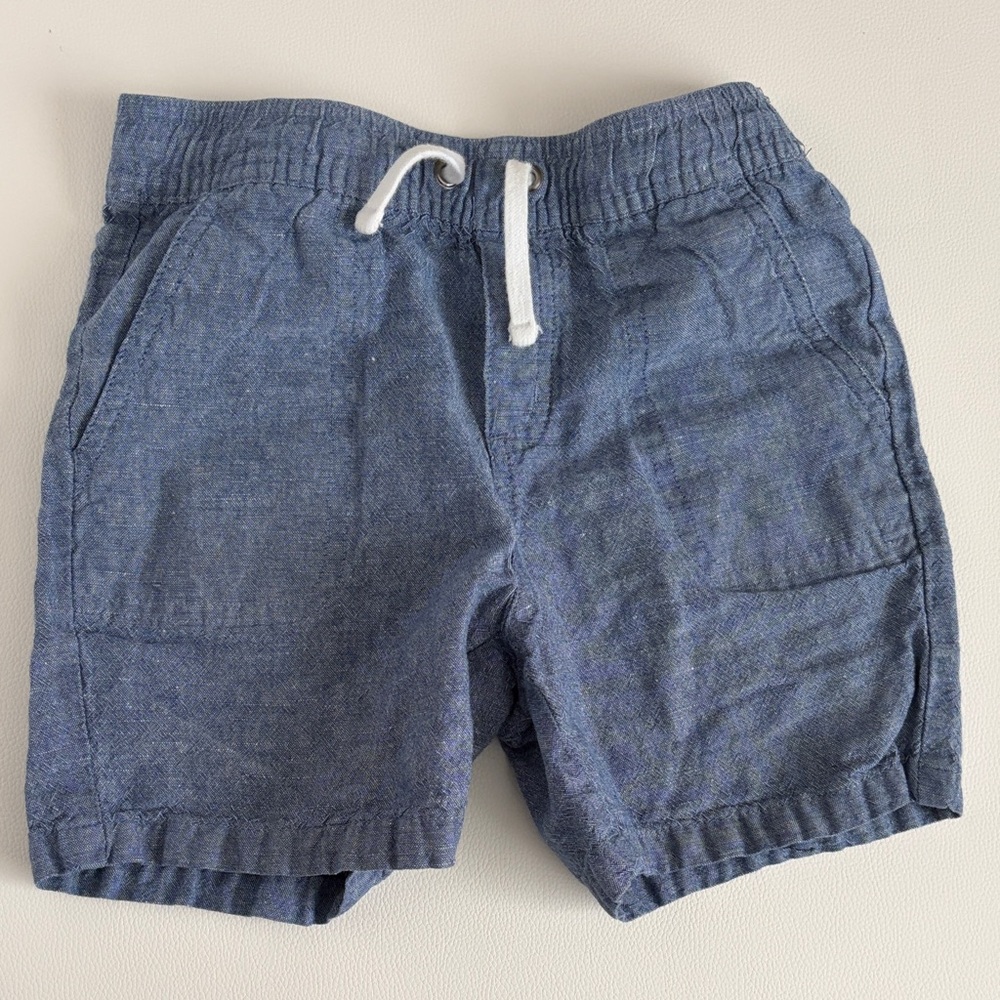 Janie and Jack Chambray Blue Kids Shorts